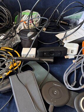Big Grab Bag 0' Cables, Cases, Plugs, Chargers, HDMI, Lightning, etc.